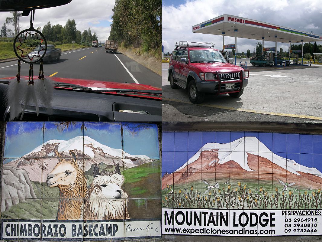 Ecuador Chimborazo 01-01 Driving To Estrella del Chimborazo